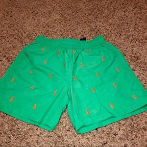 Polo Ralph Lauren swim trunks.